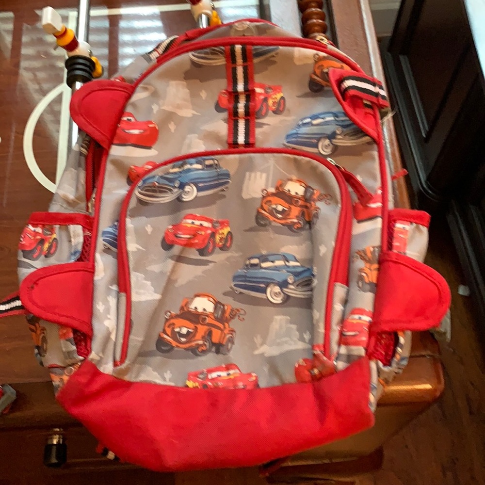 Disney and Pixar Cars Size small-perfect for K-2 grades EUC not monogrammed